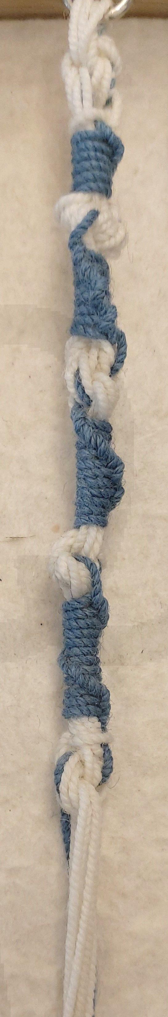 7-8-11-13 Sephardic Spine - Blue Fringes - Techeiles